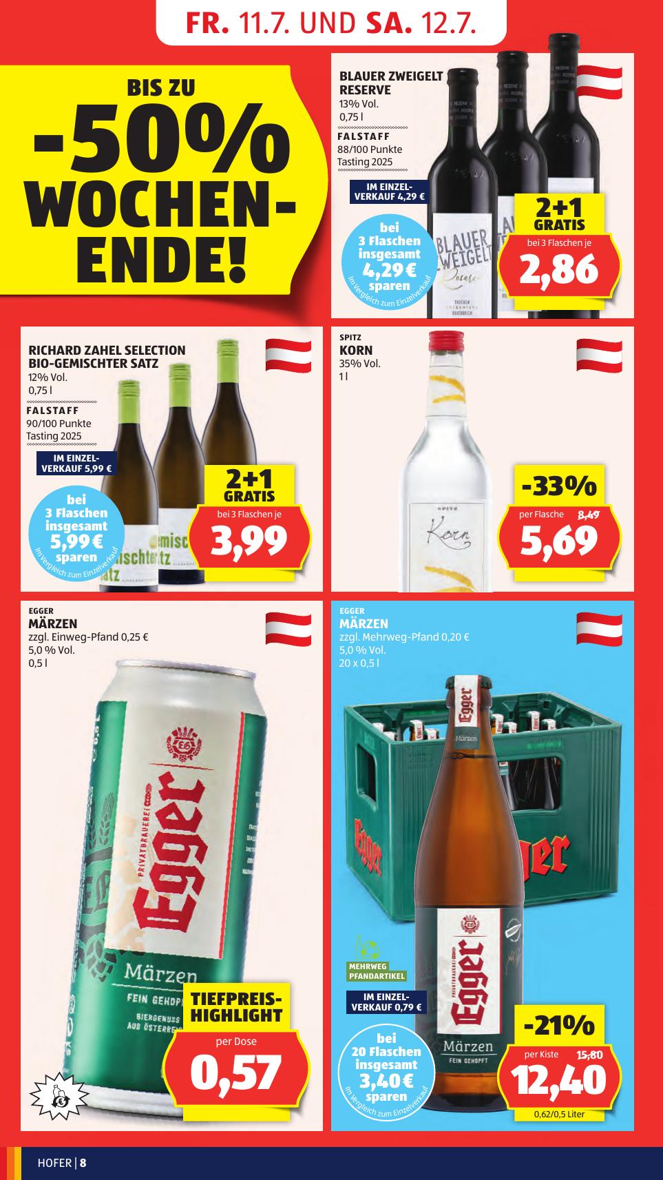 Hofer flyer page