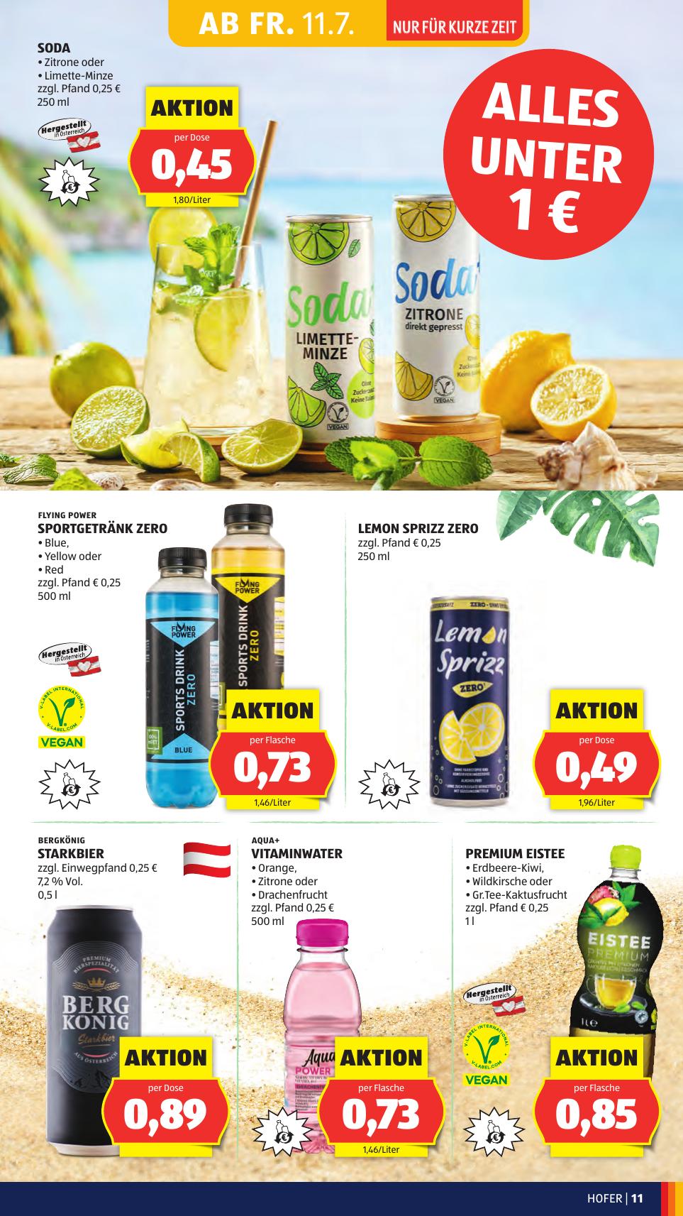 Hofer flyer page
