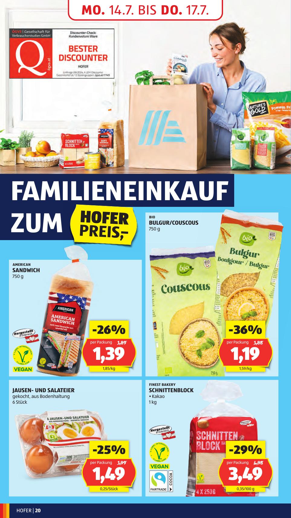 Hofer flyer page