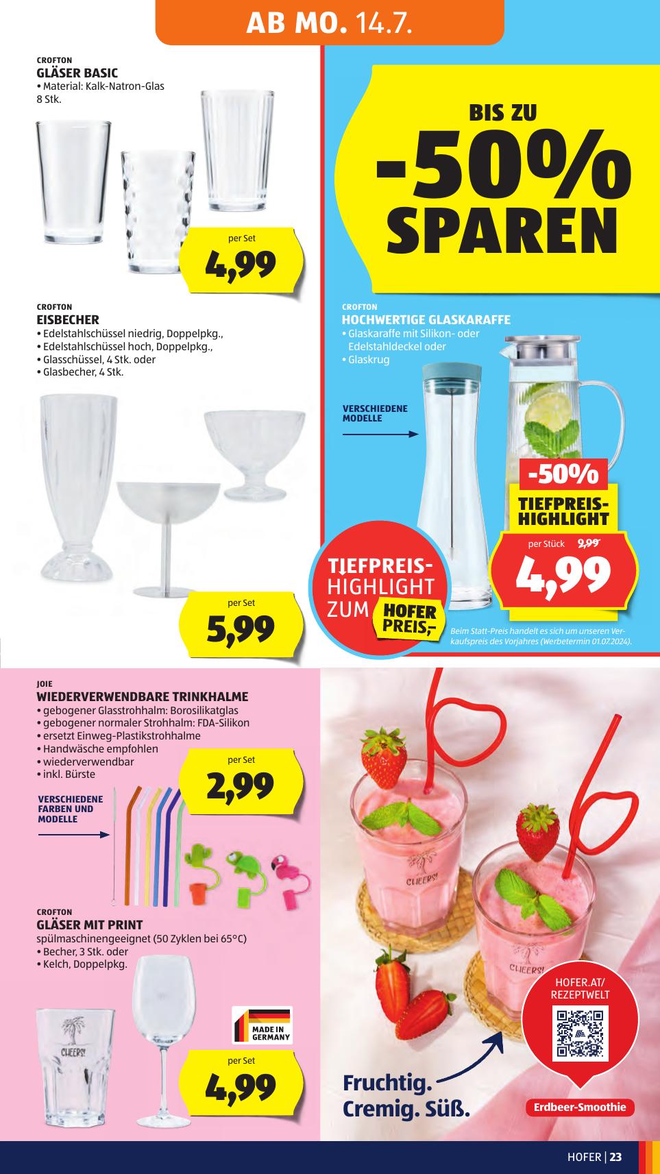 Hofer flyer page