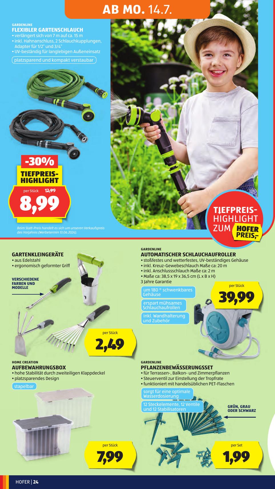Hofer flyer page