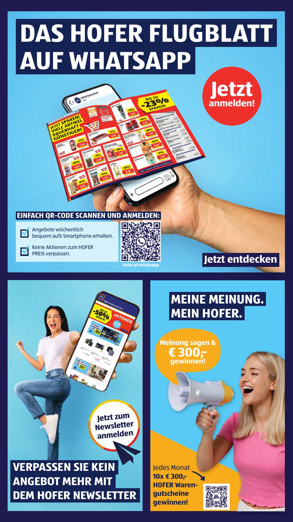 Hofer flyer page
