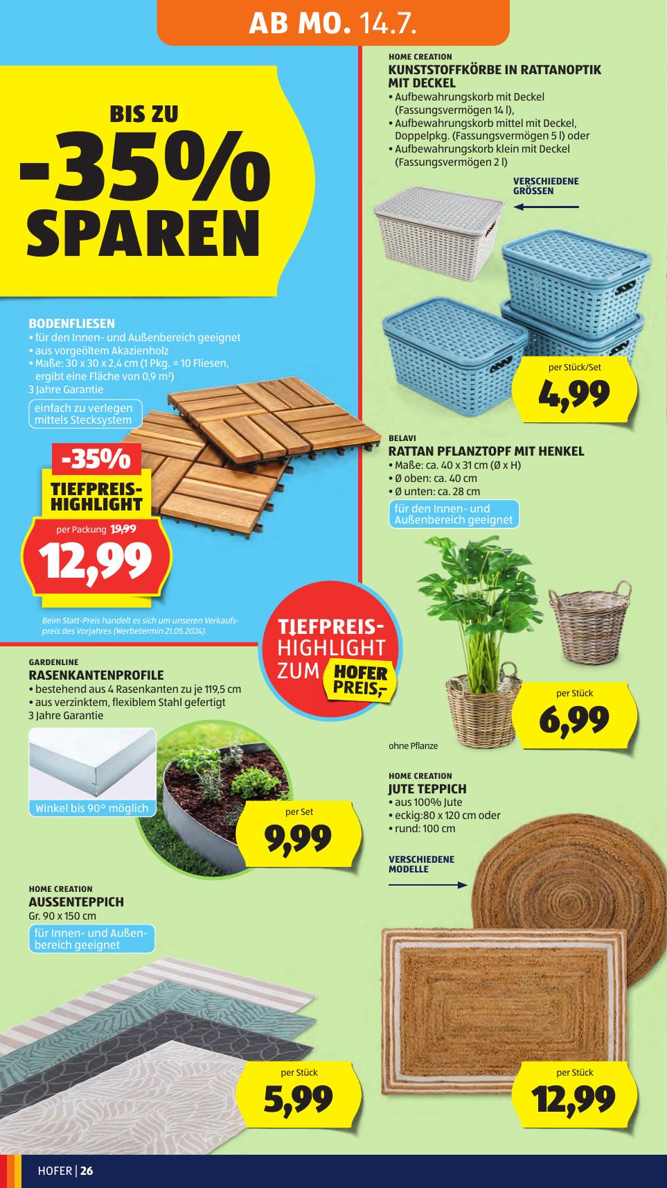 Hofer flyer page