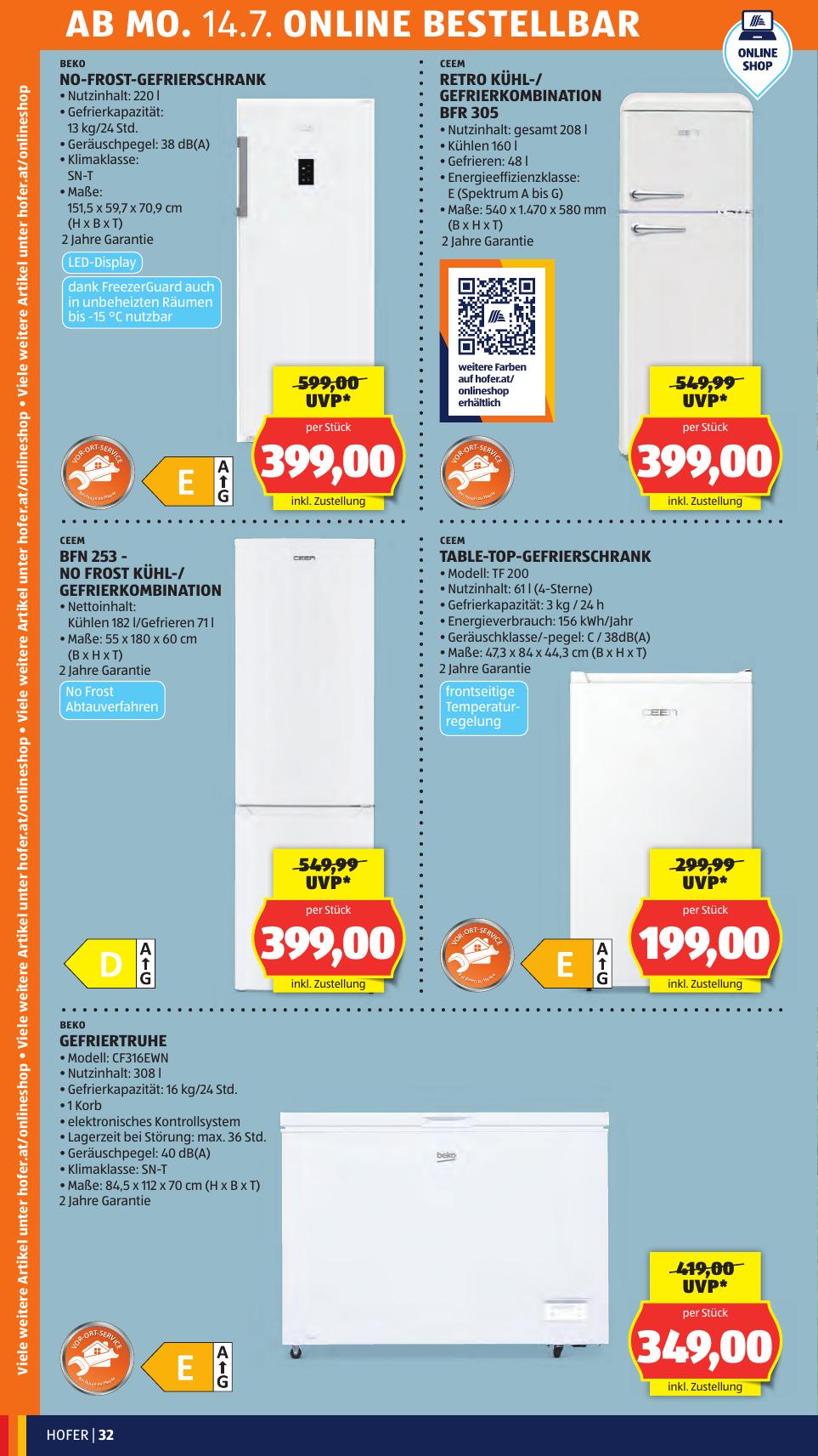 Hofer flyer page