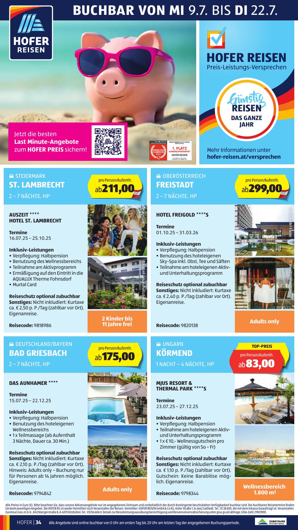 Hofer flyer page