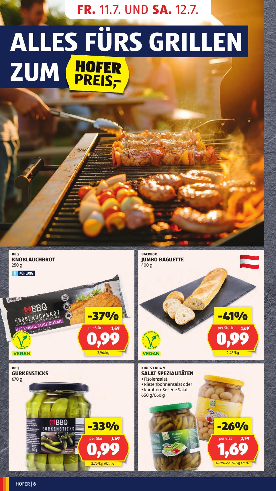 Hofer flyer page
