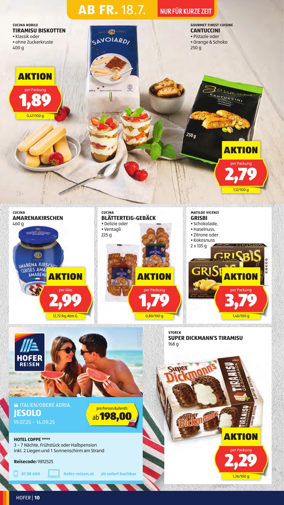 Hofer flyer page