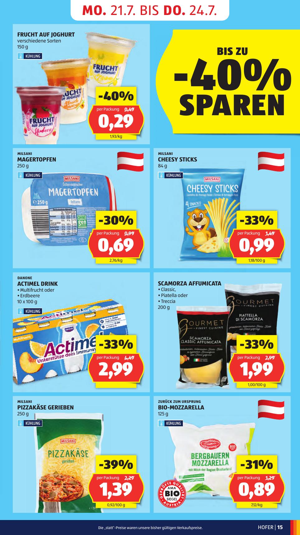 Hofer flyer page