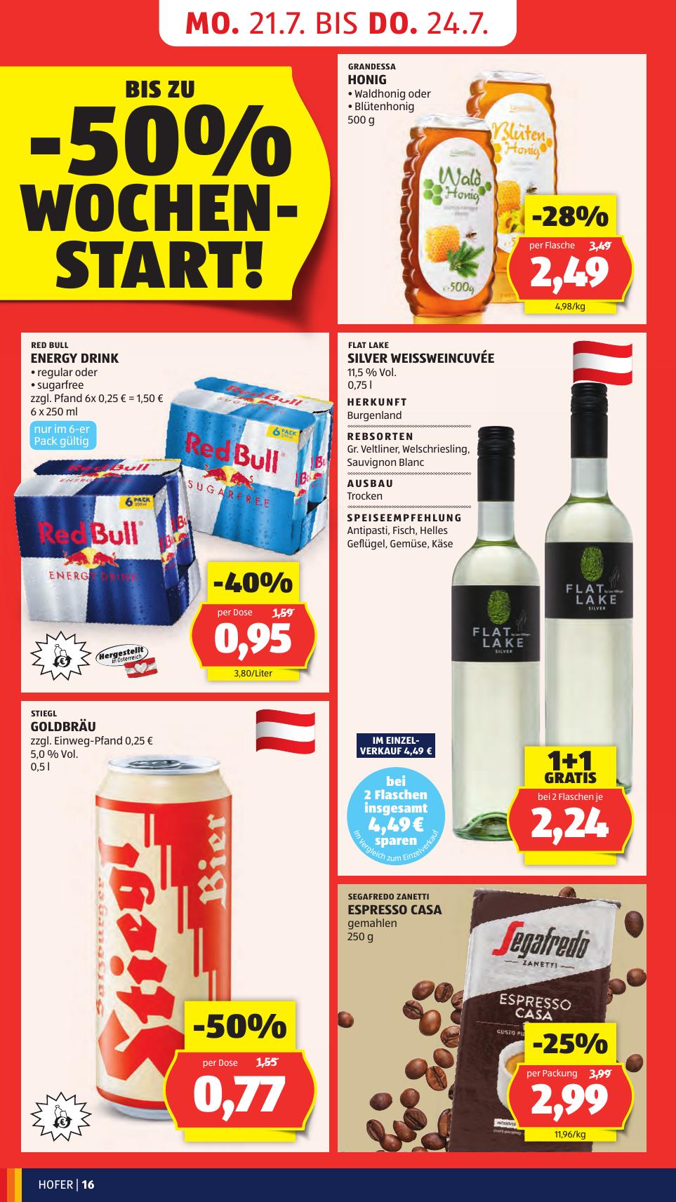 Hofer flyer page