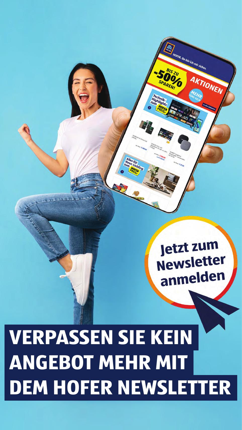 Hofer flyer page