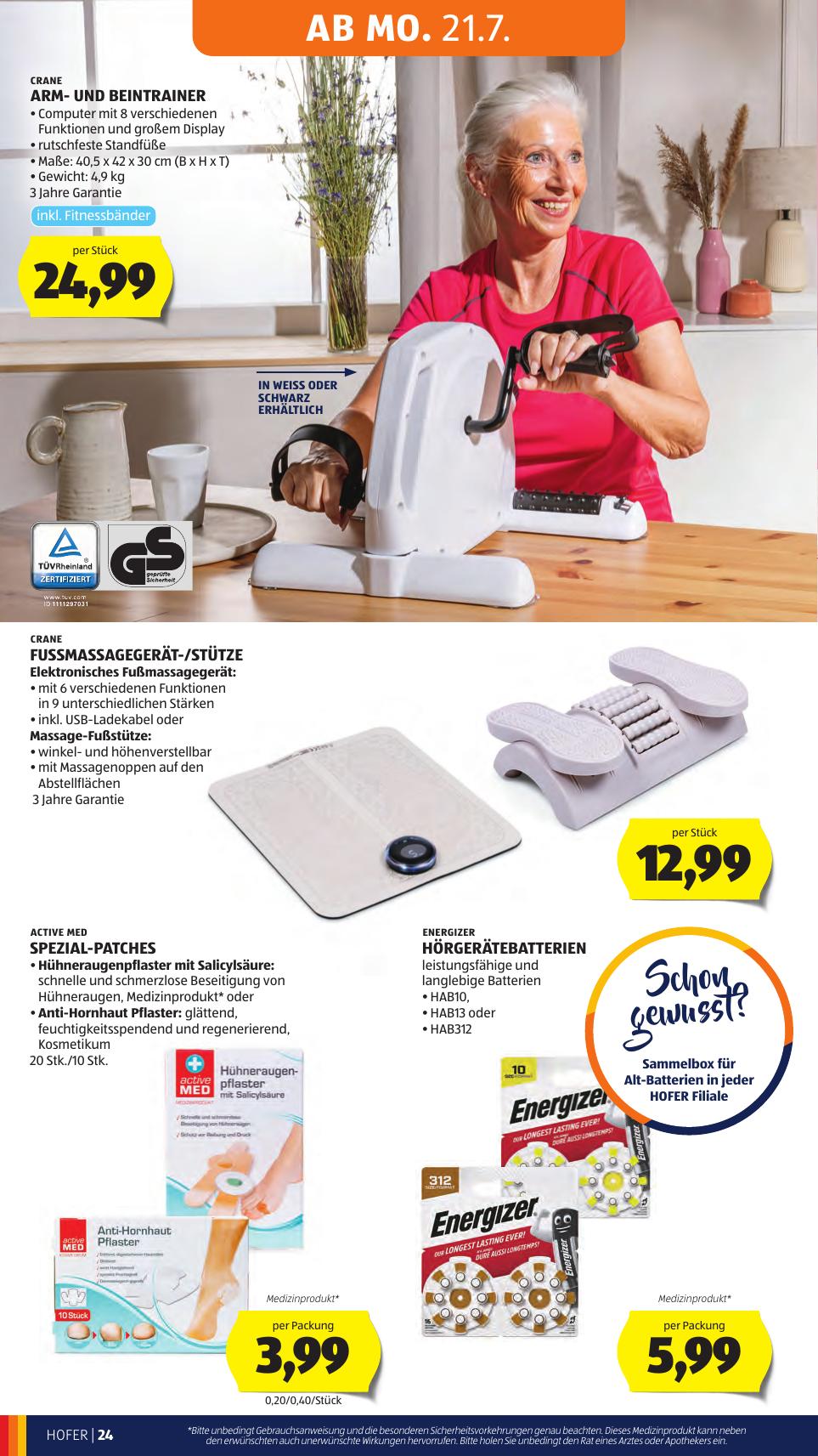 Hofer flyer page