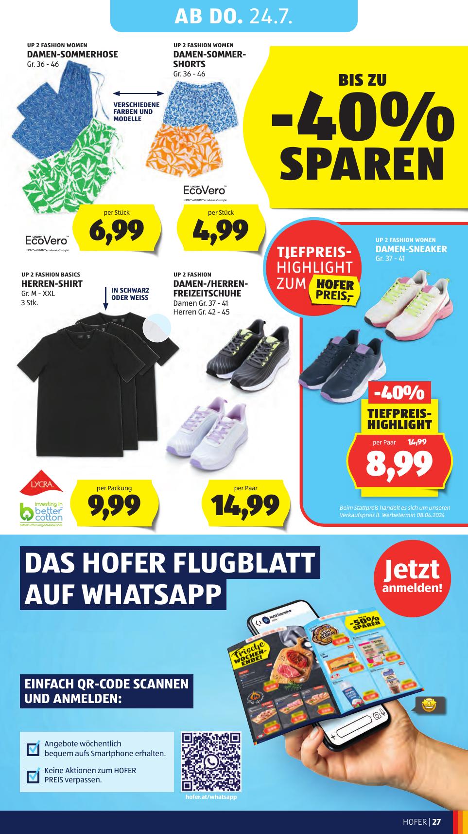 Hofer flyer page