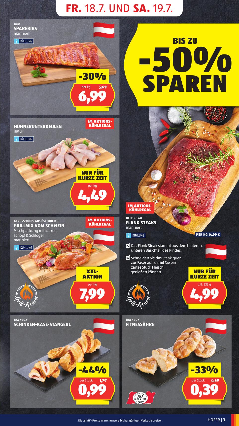 Hofer flyer page
