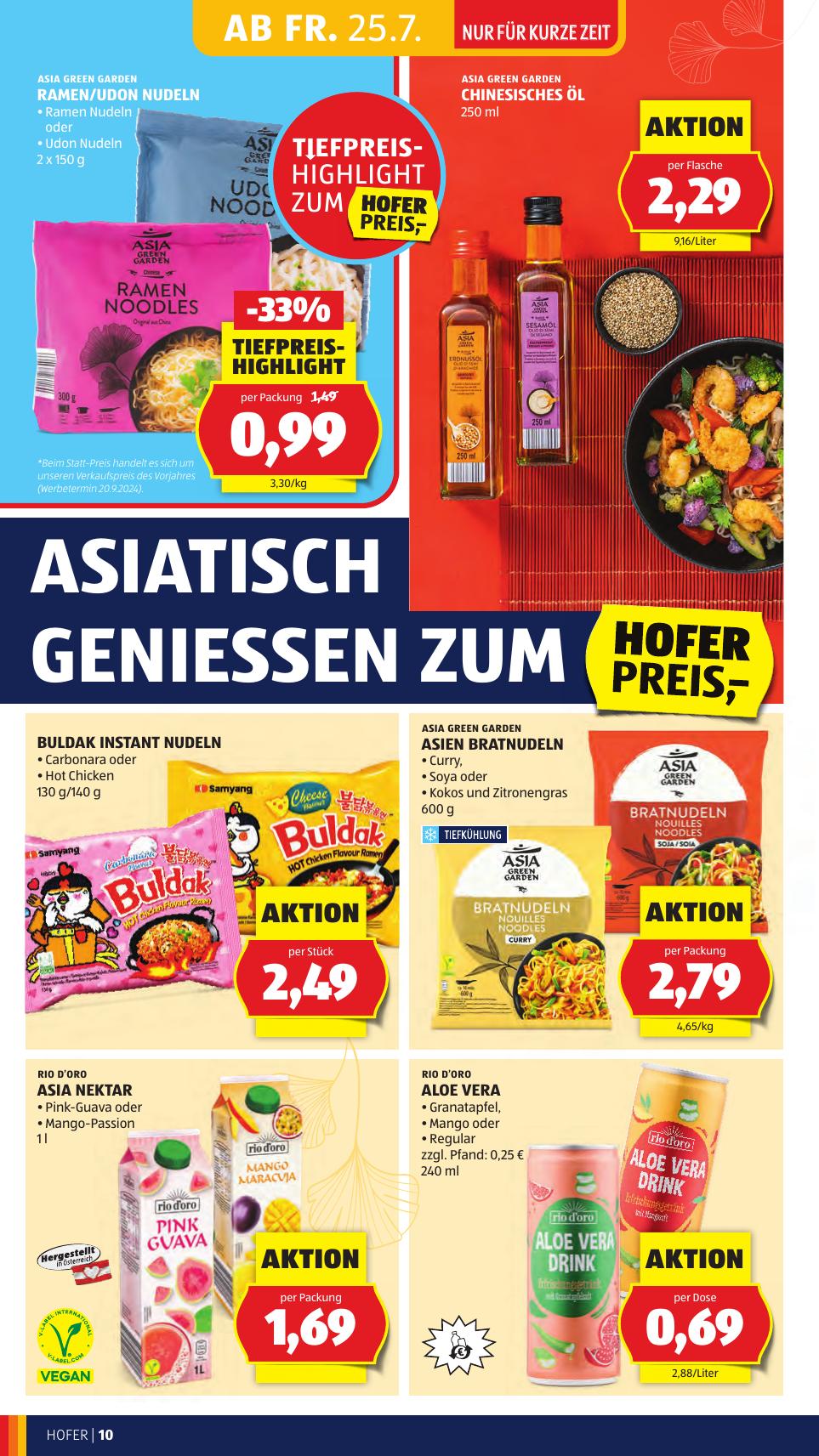 Hofer flyer page