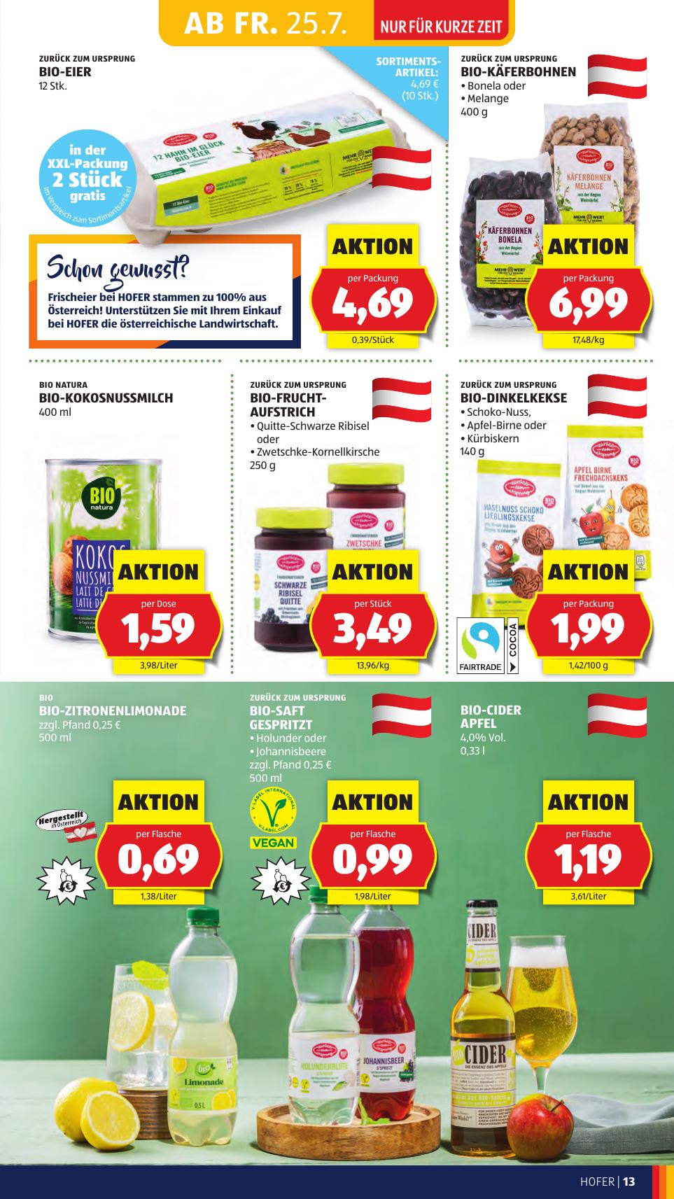 Hofer flyer page