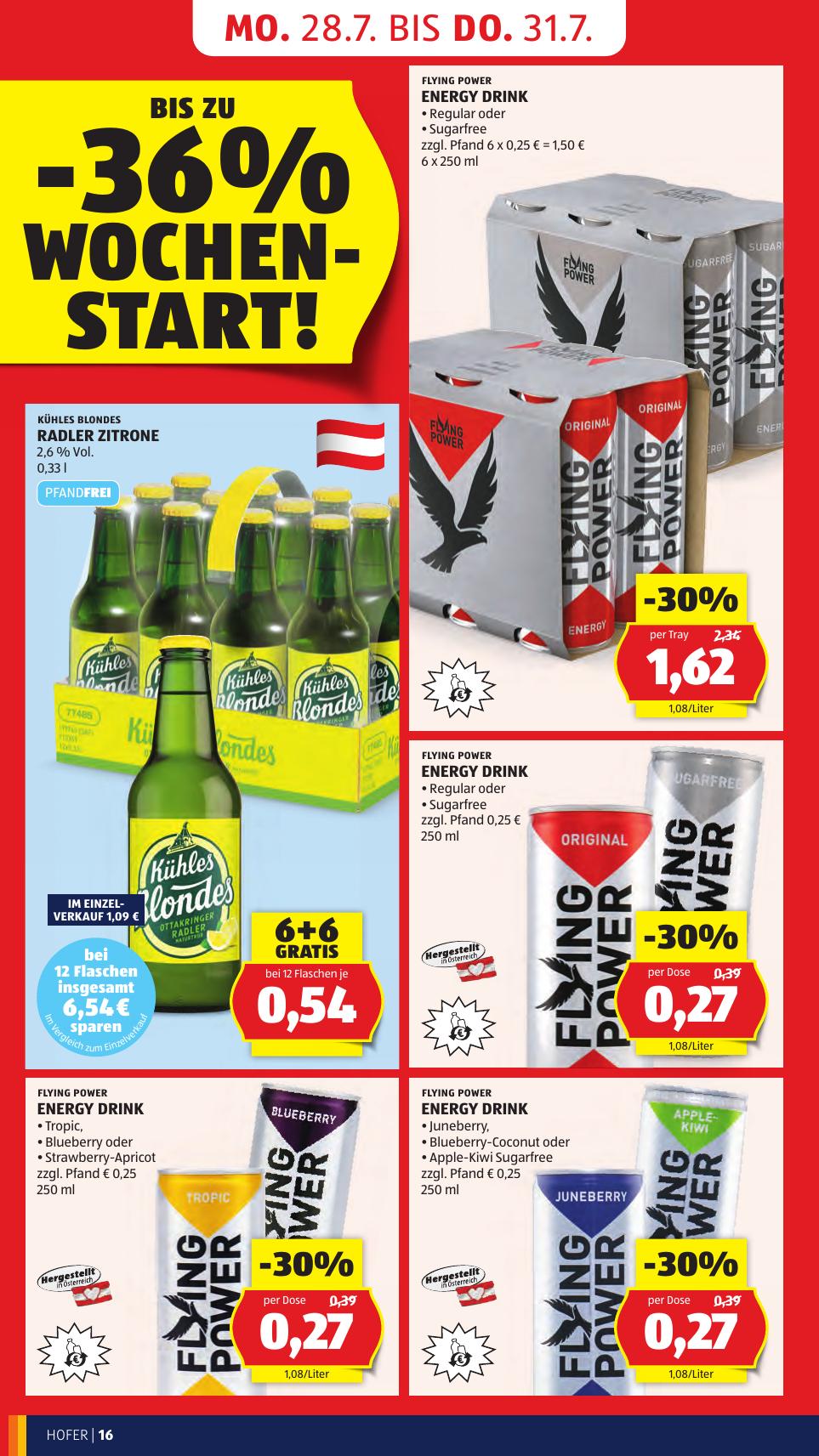 Hofer flyer page