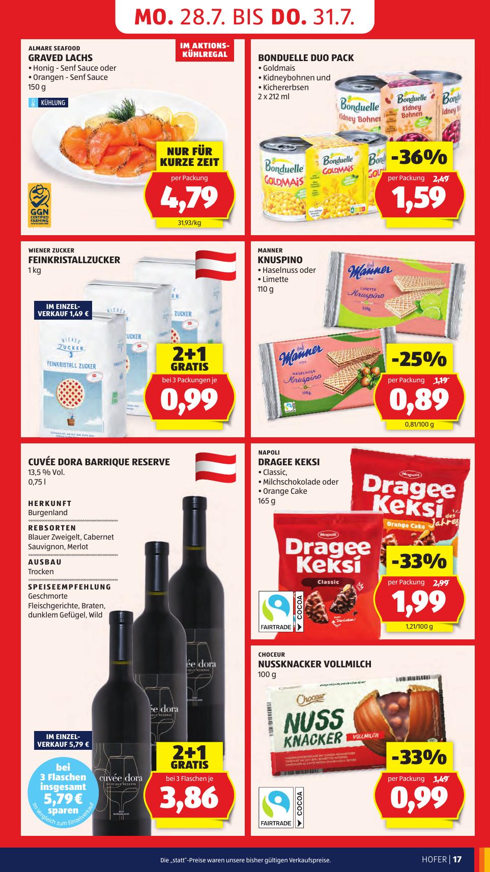 Hofer flyer page