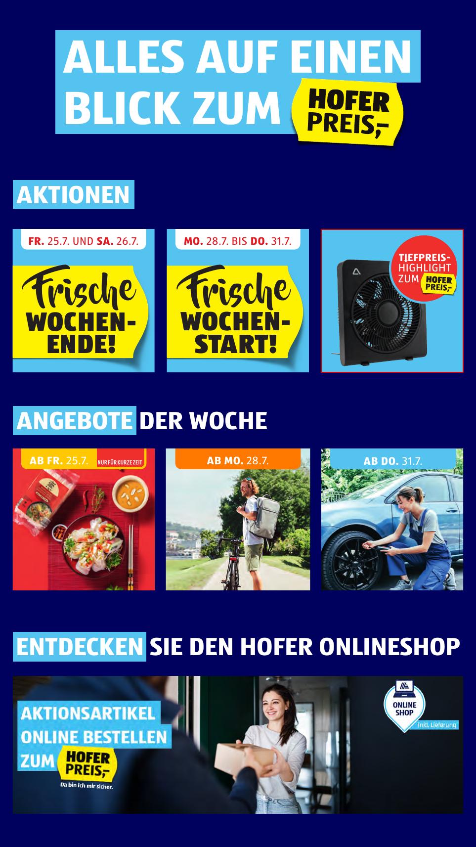Hofer flyer page