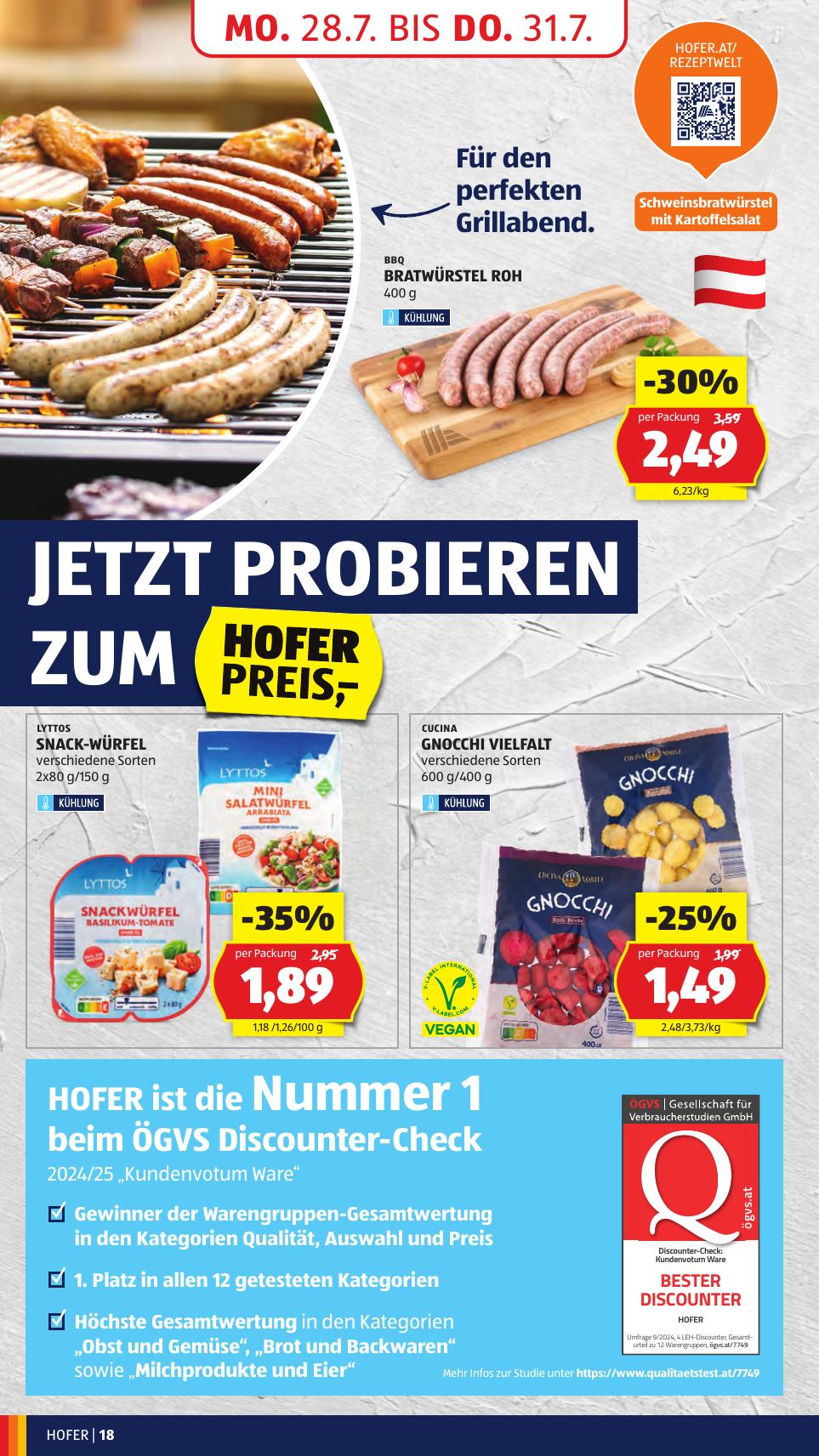 Hofer flyer page