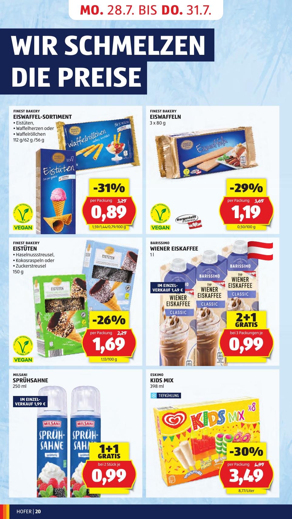 Hofer flyer page