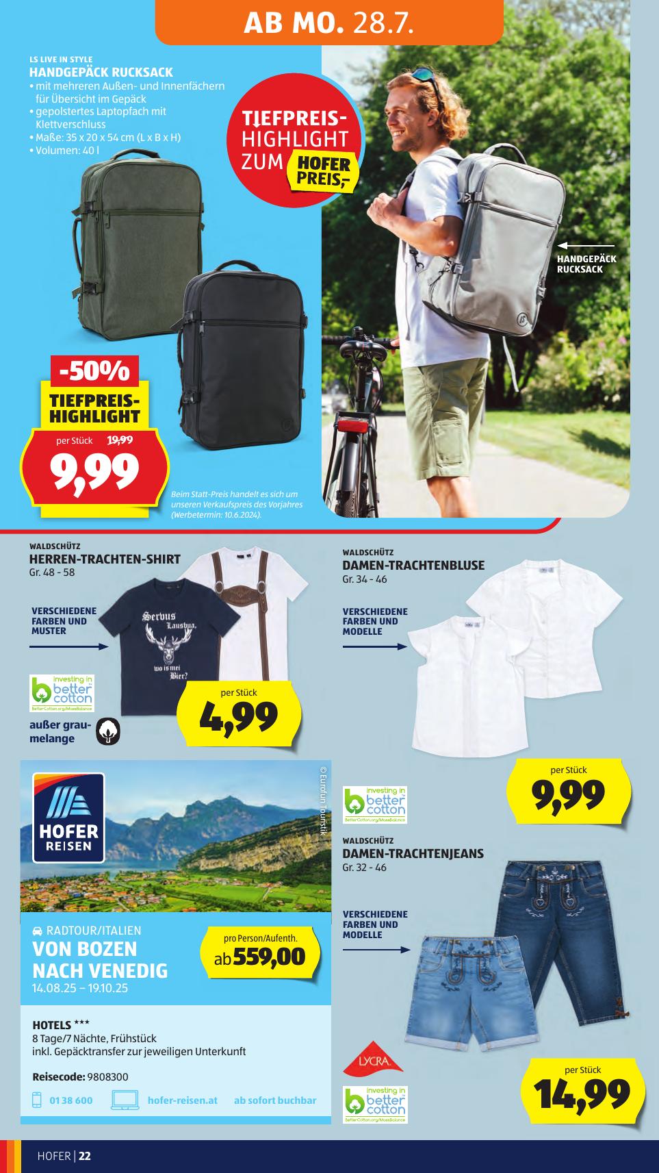 Hofer flyer page