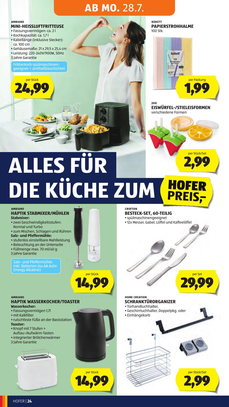 Hofer flyer page