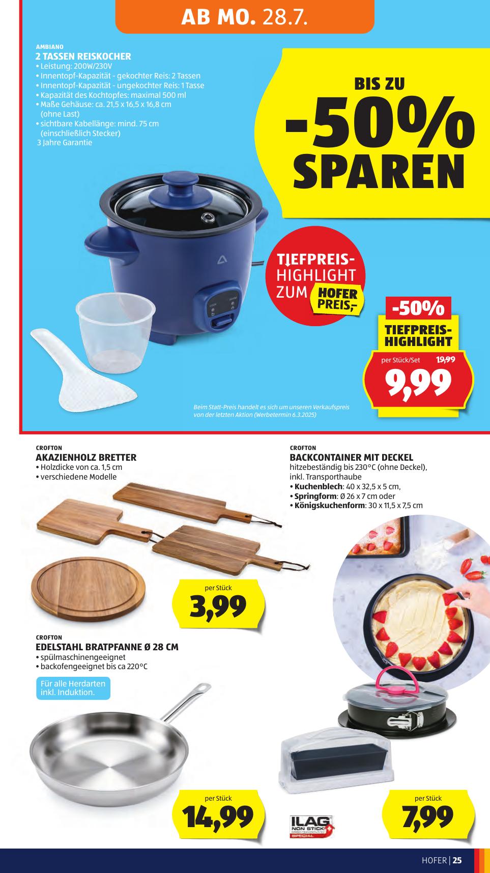 Hofer flyer page