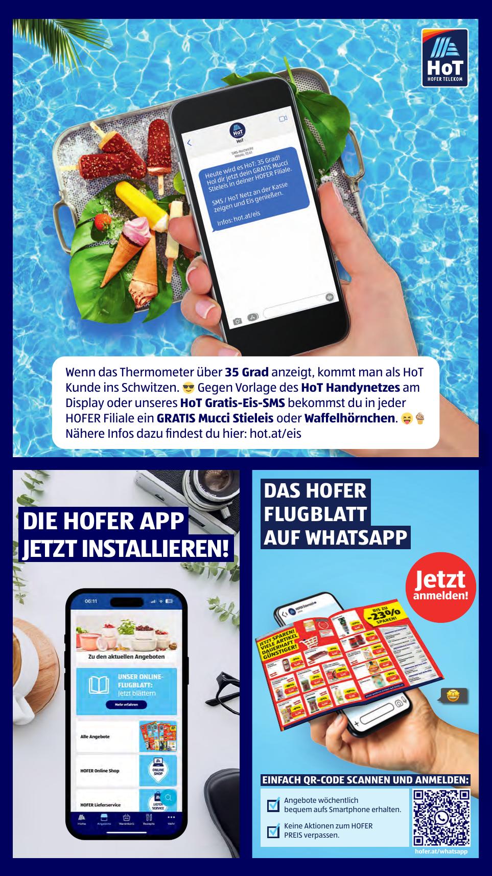 Hofer flyer page