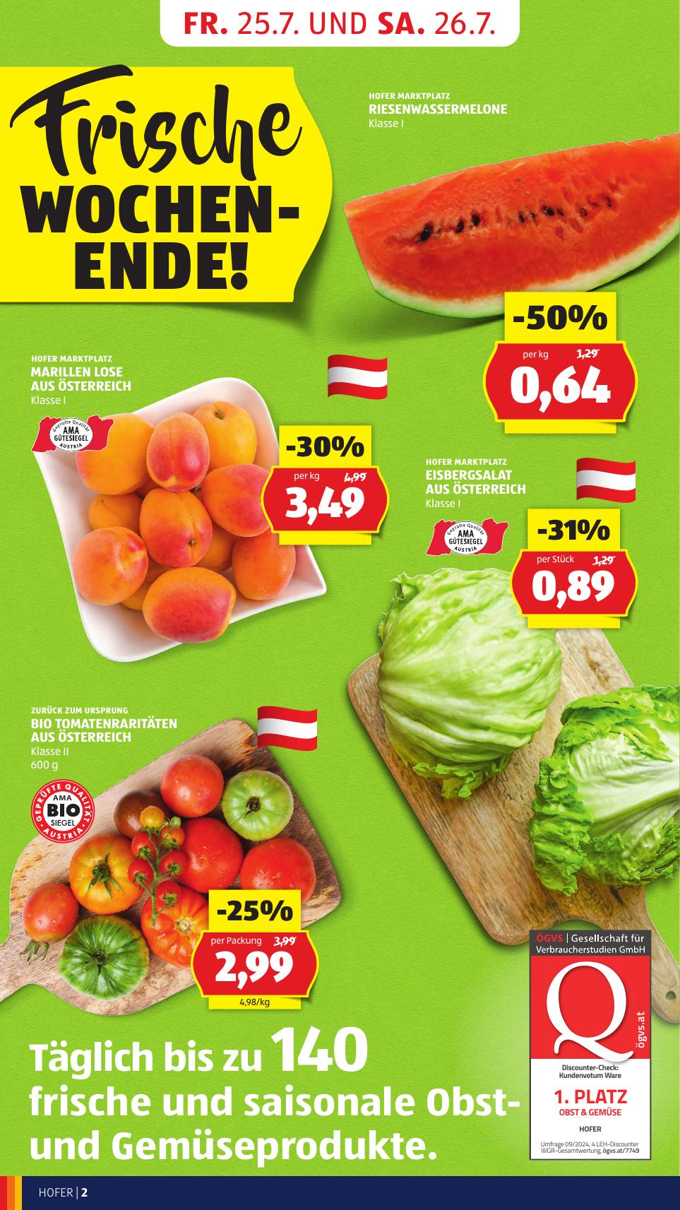Hofer flyer page