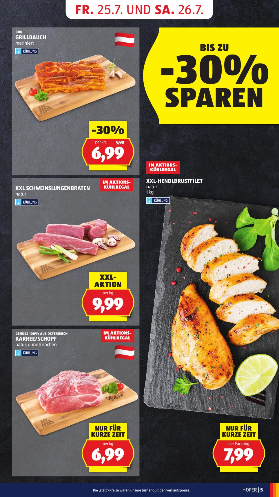 Hofer flyer page