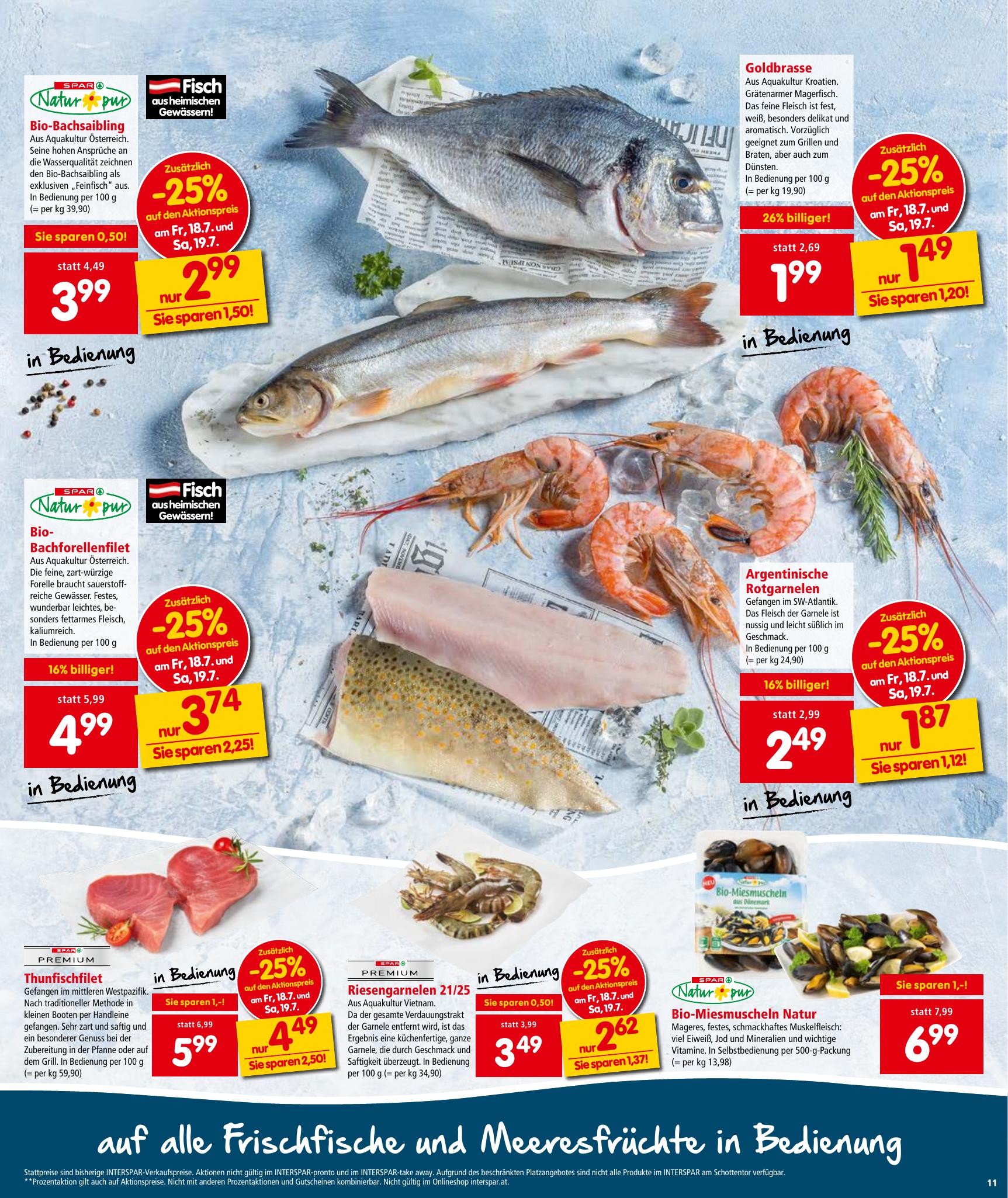 Interspar flyer page