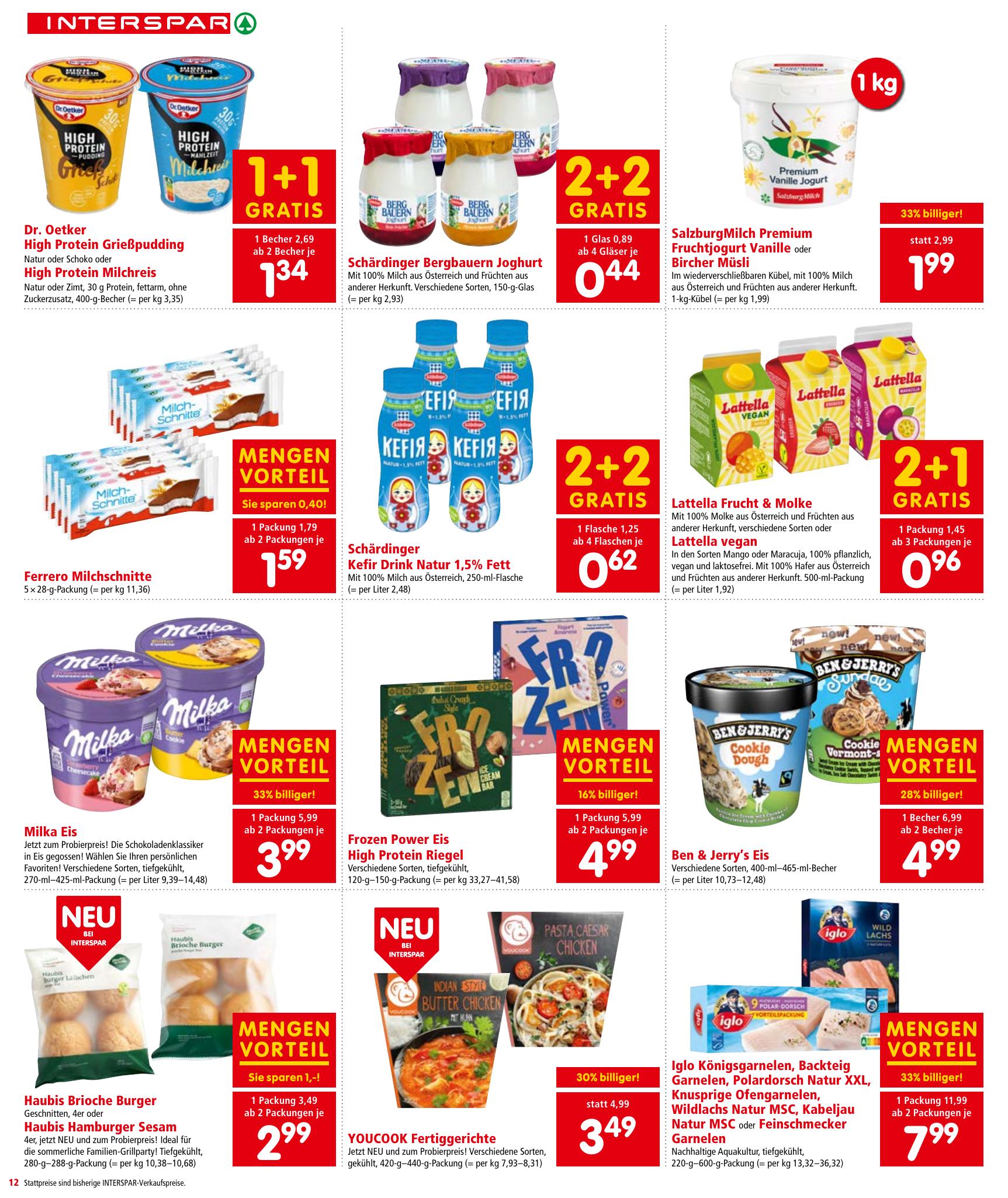 Interspar flyer page