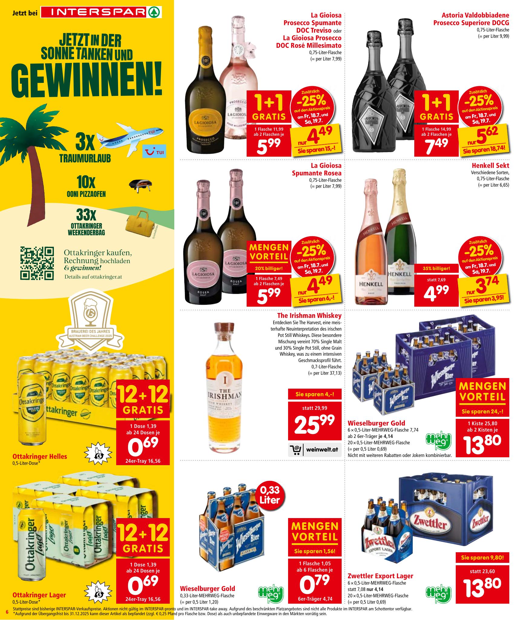 Interspar flyer page