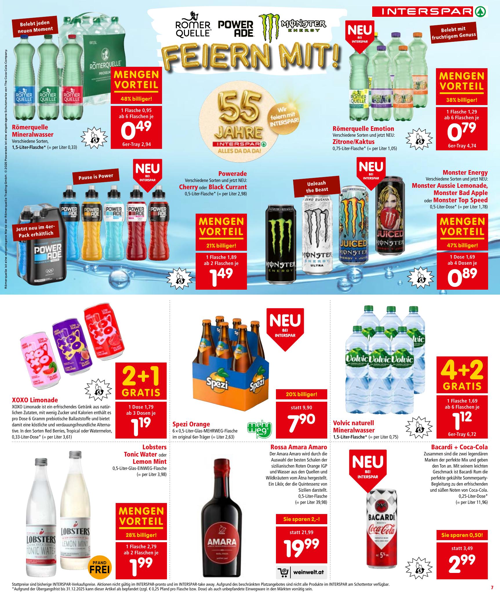 Interspar flyer page