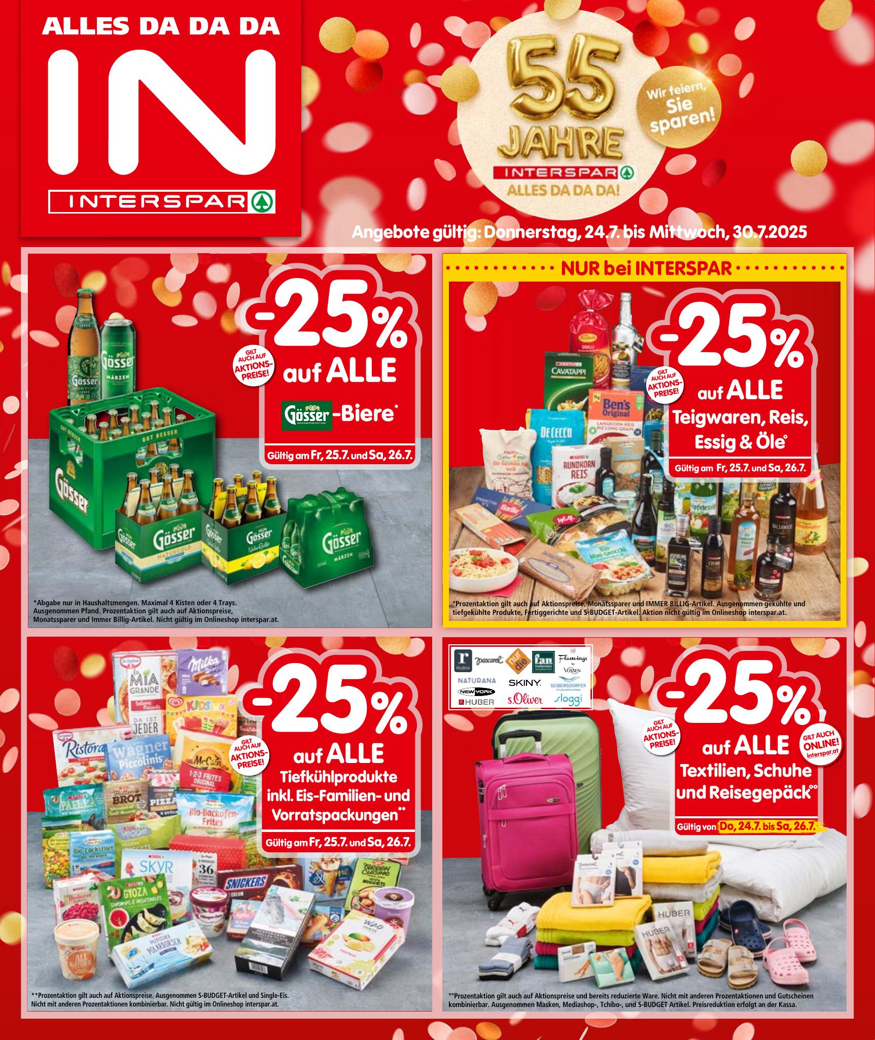 Interspar flyer page