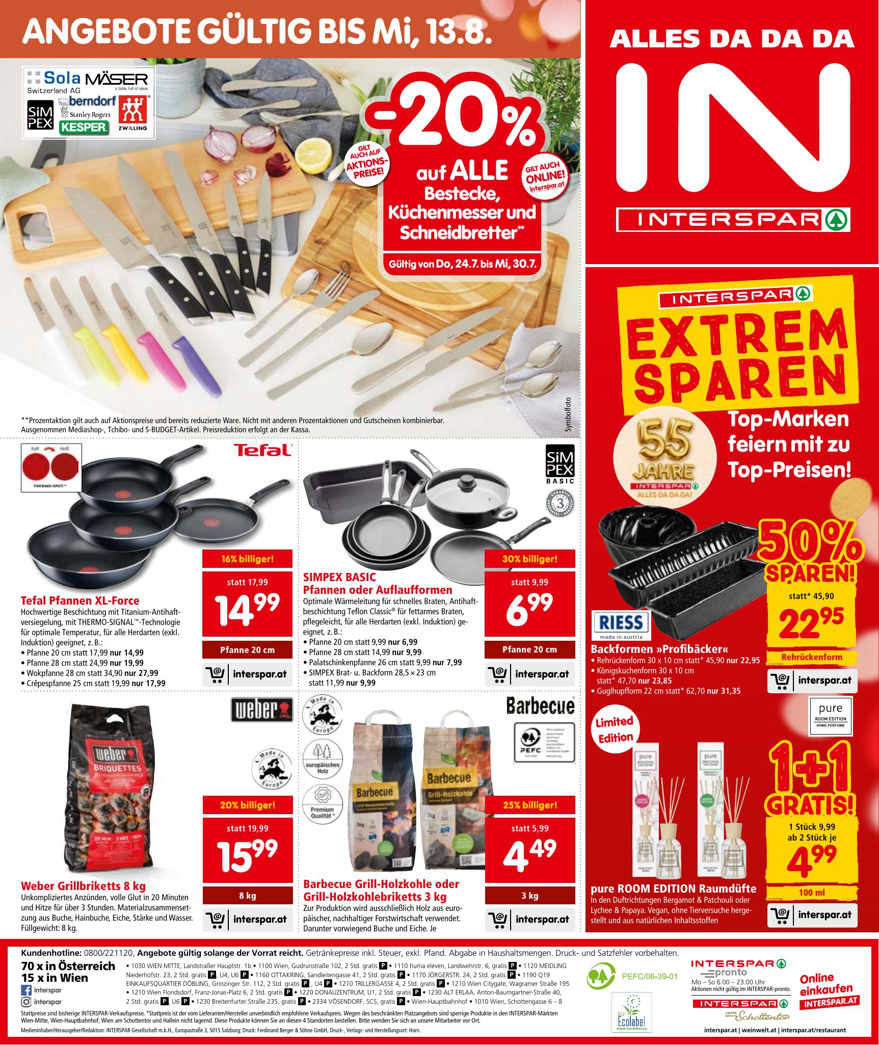 Interspar flyer page