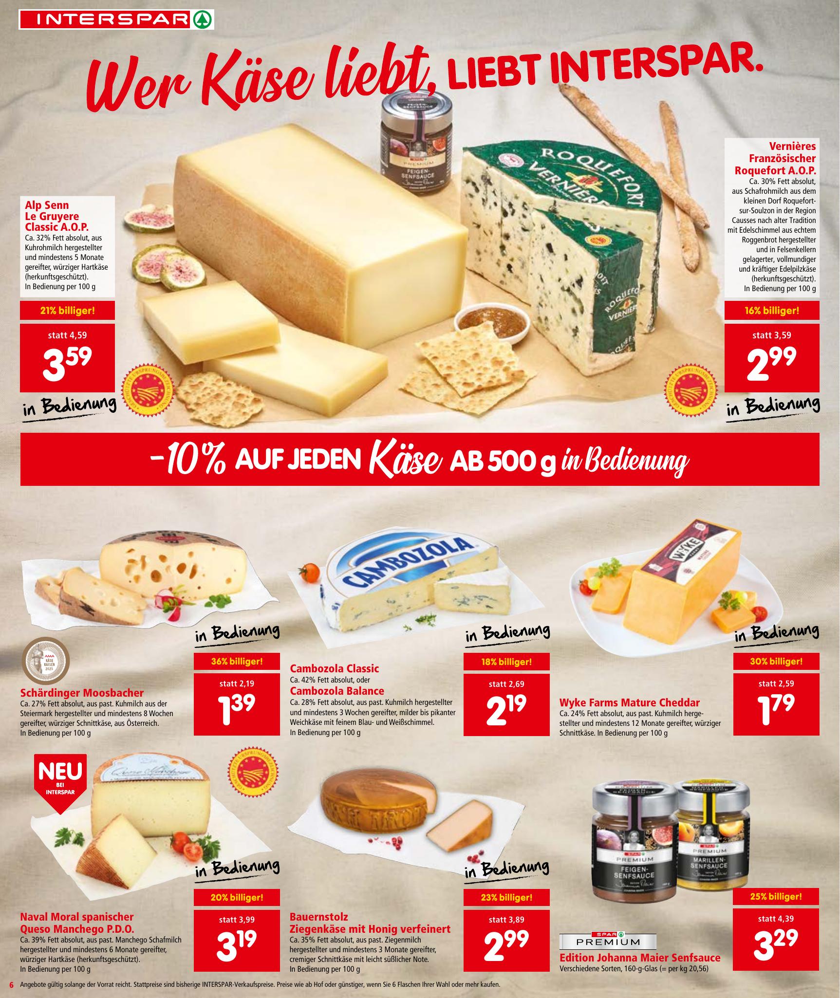 Interspar flyer page