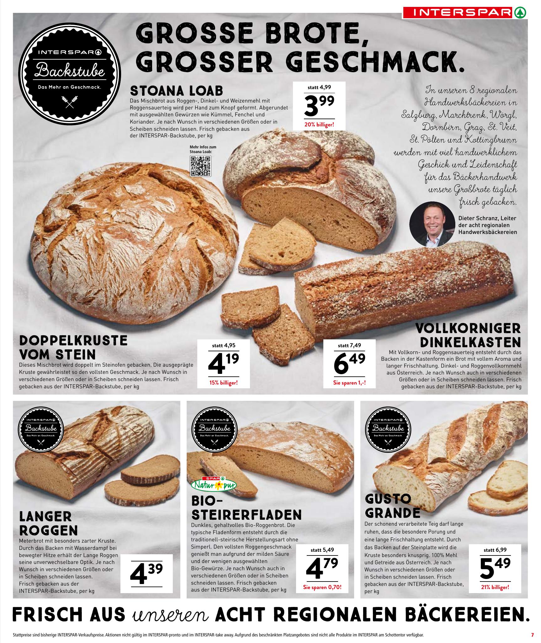 Interspar flyer page