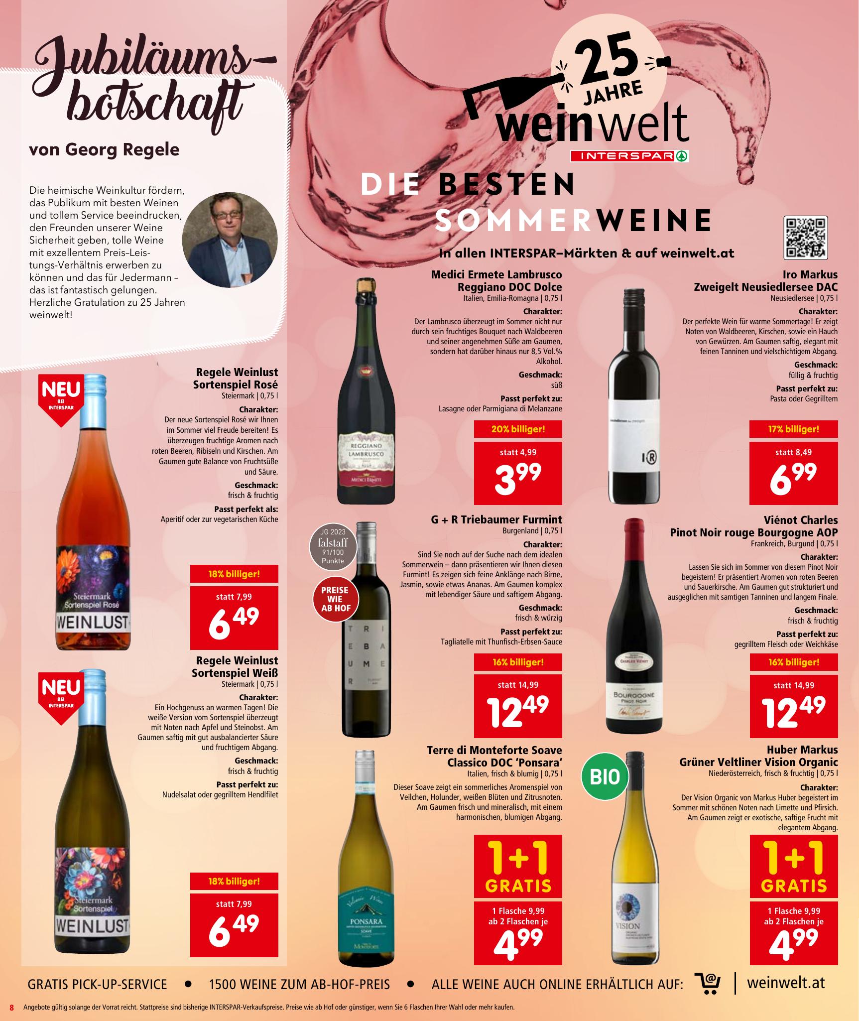 Interspar flyer page