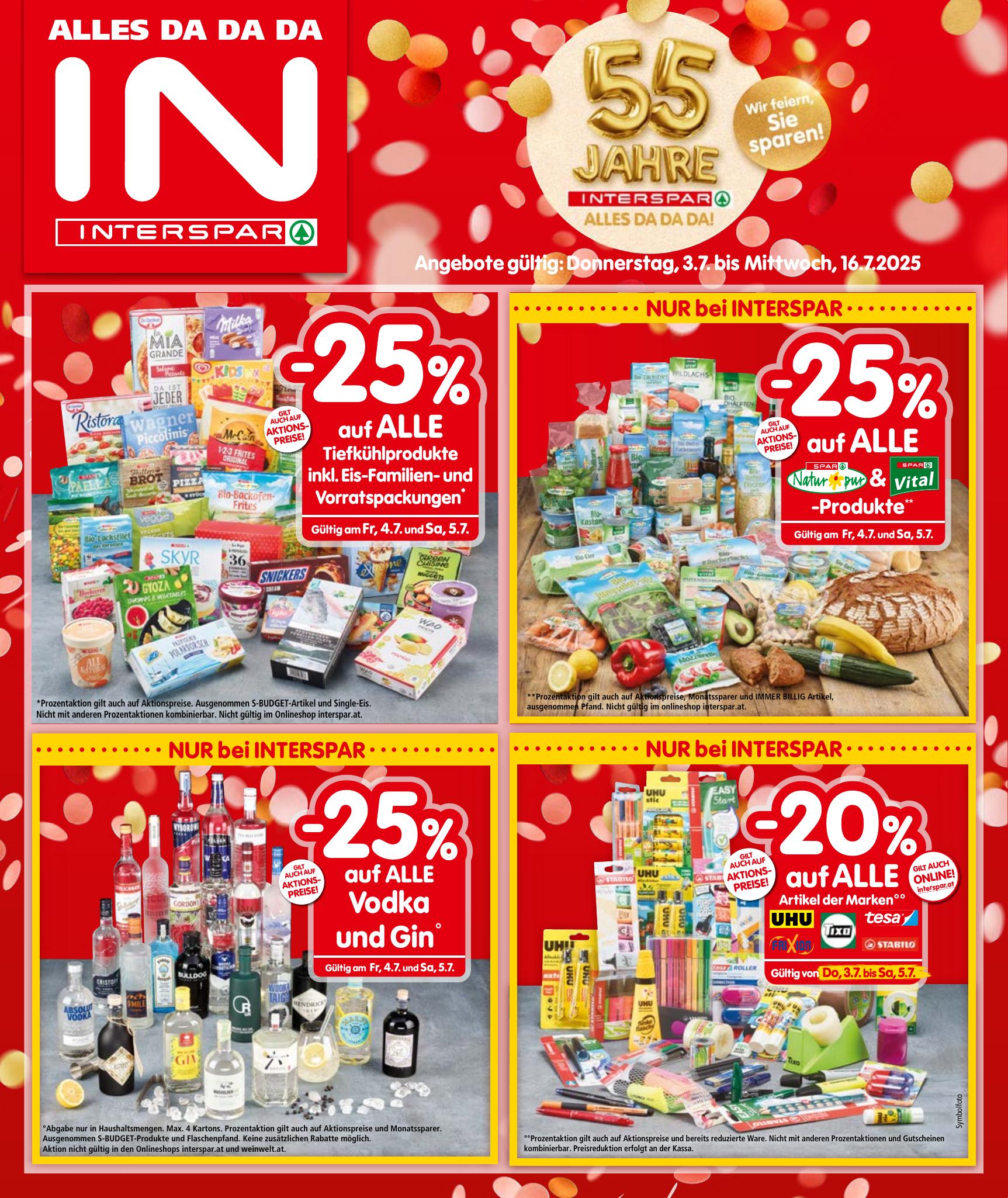Interspar flyer page