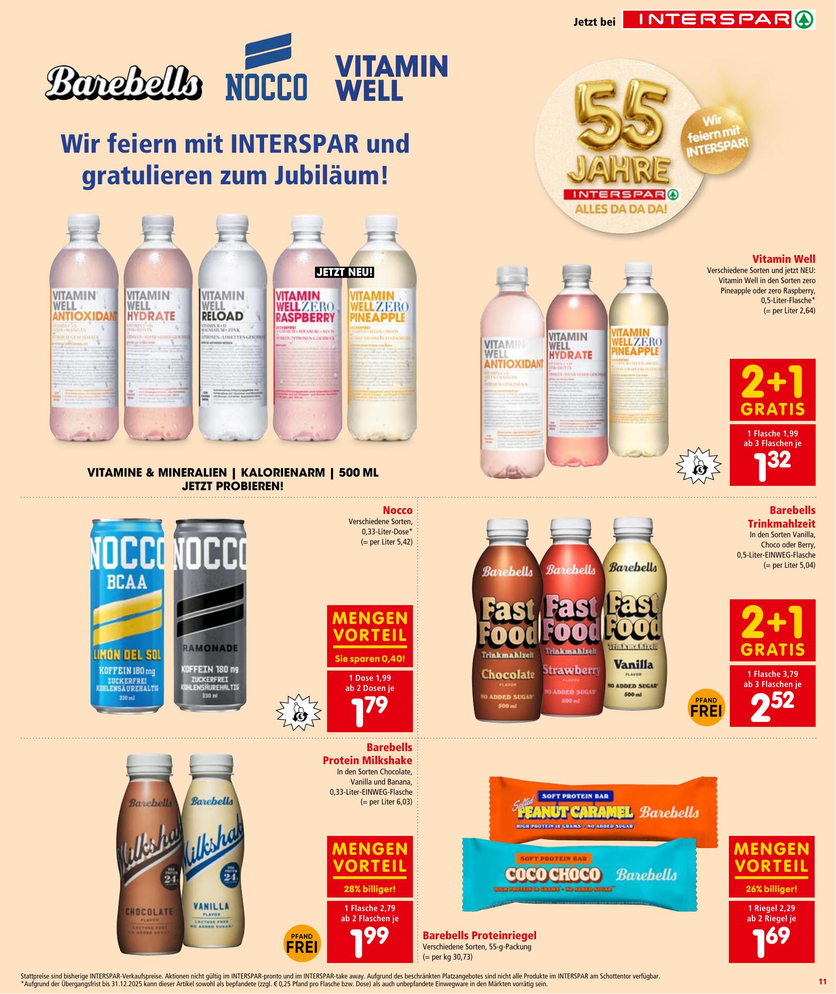 Interspar flyer page