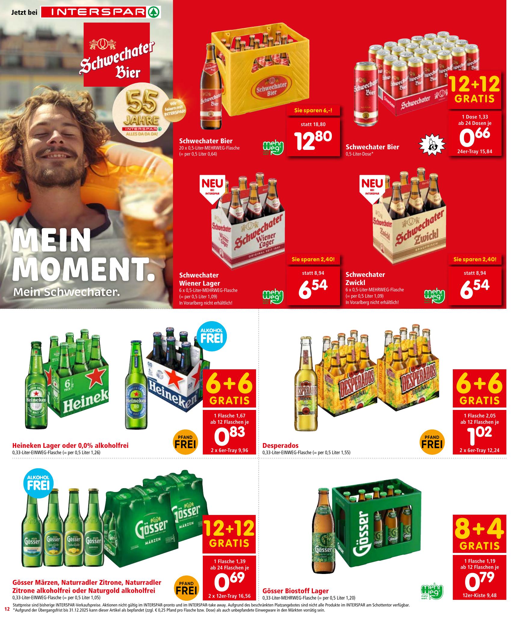Interspar flyer page