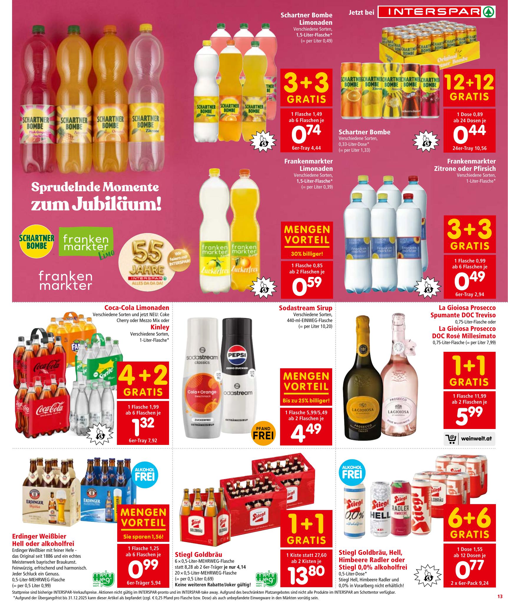 Interspar flyer page