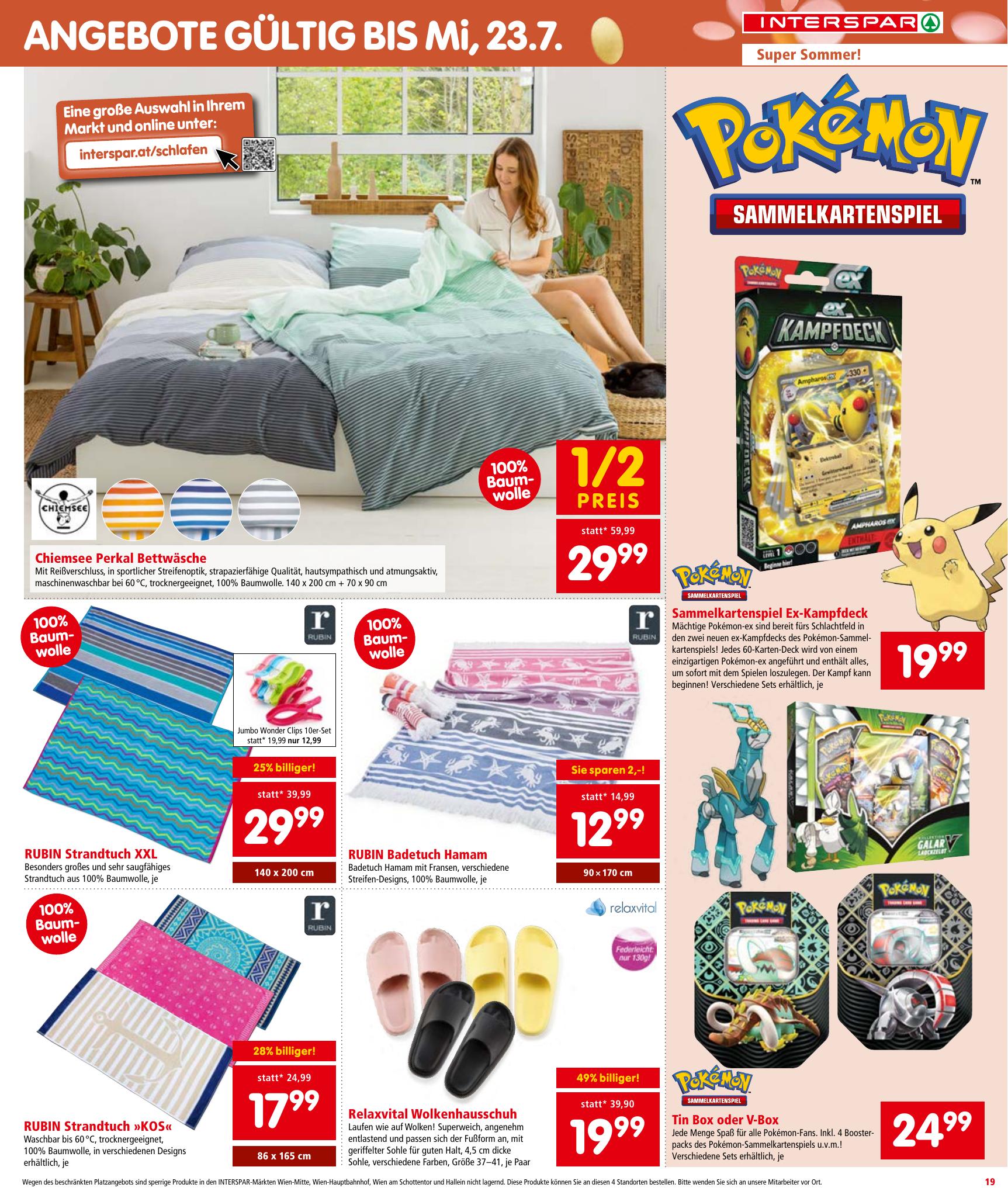 Interspar flyer page