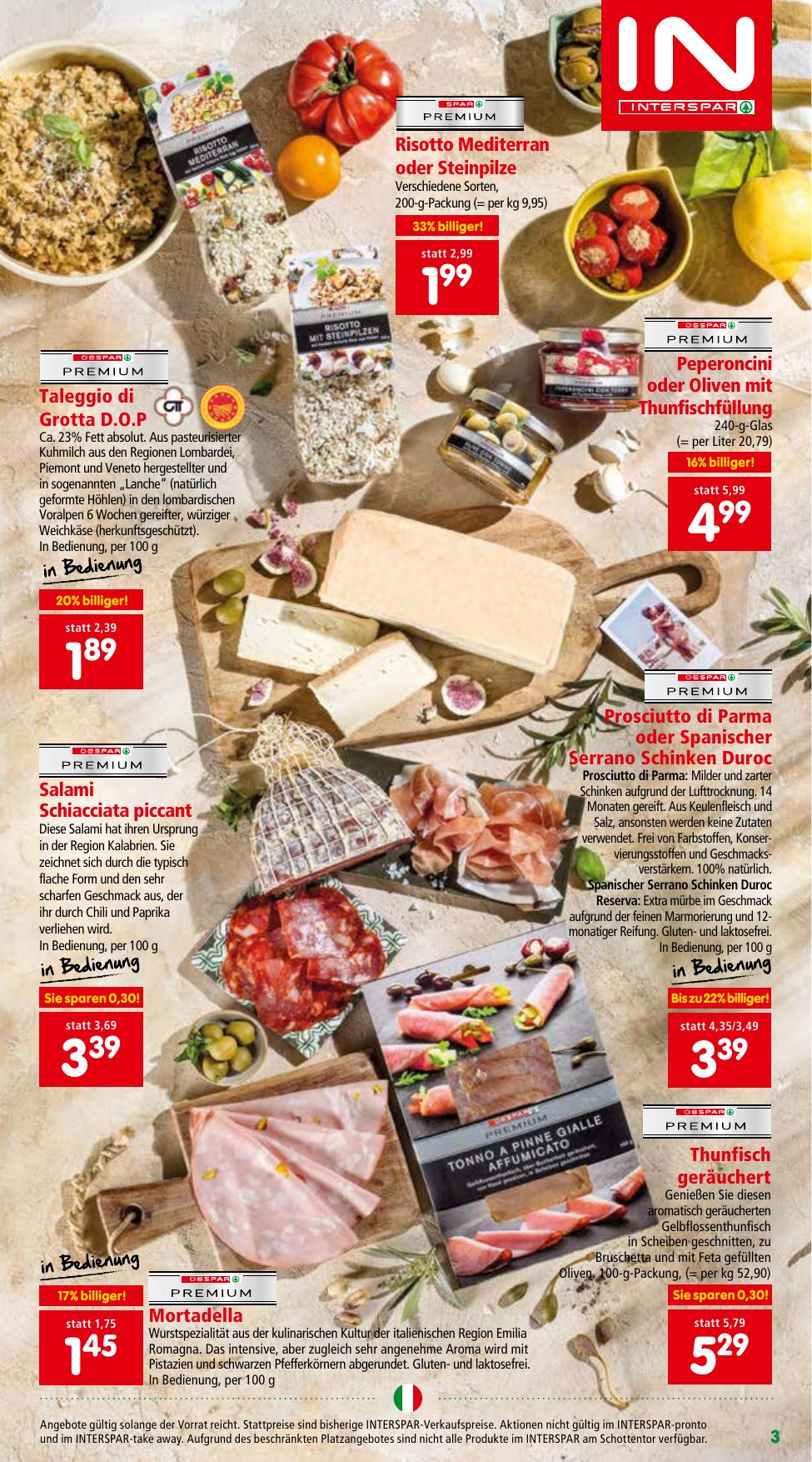 Interspar flyer page