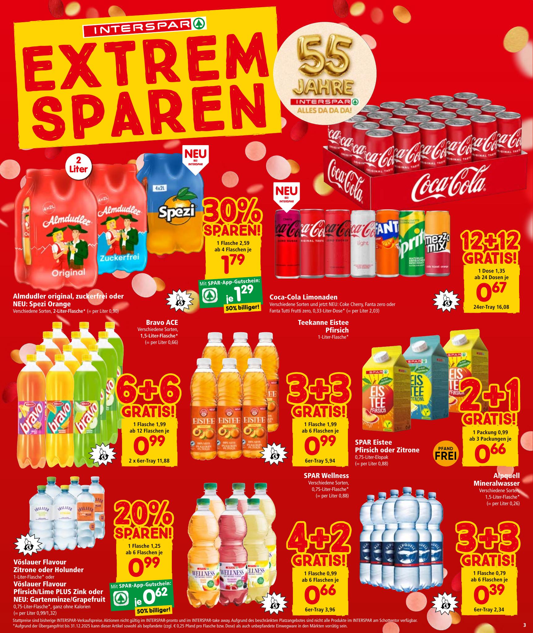 Interspar flyer page