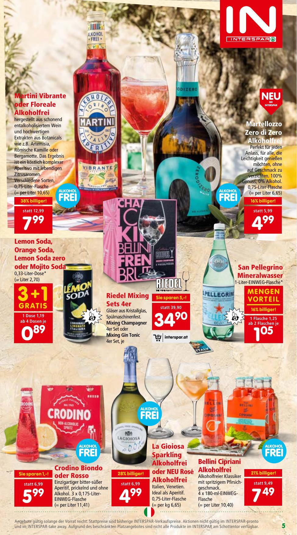 Interspar flyer page