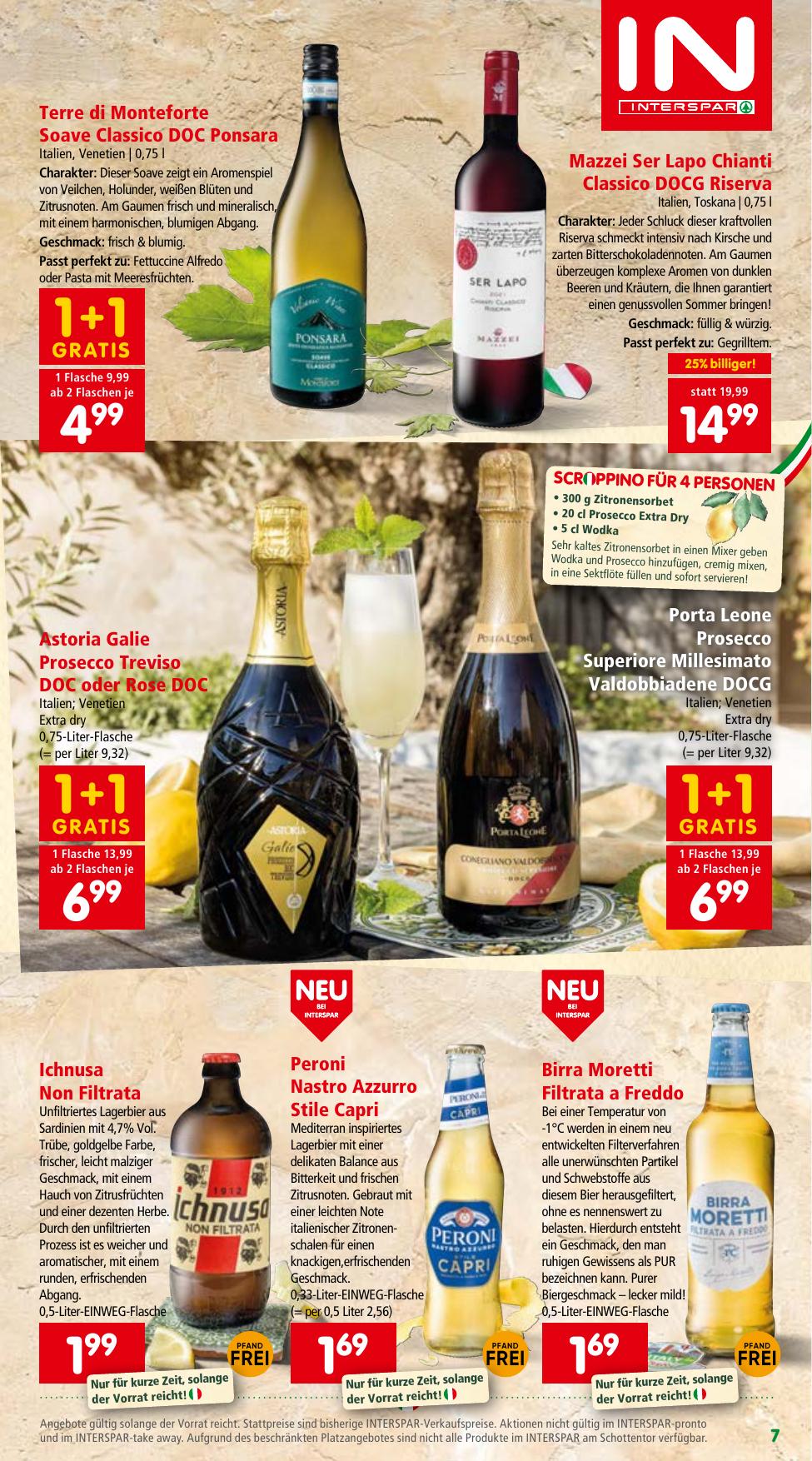 Interspar flyer page
