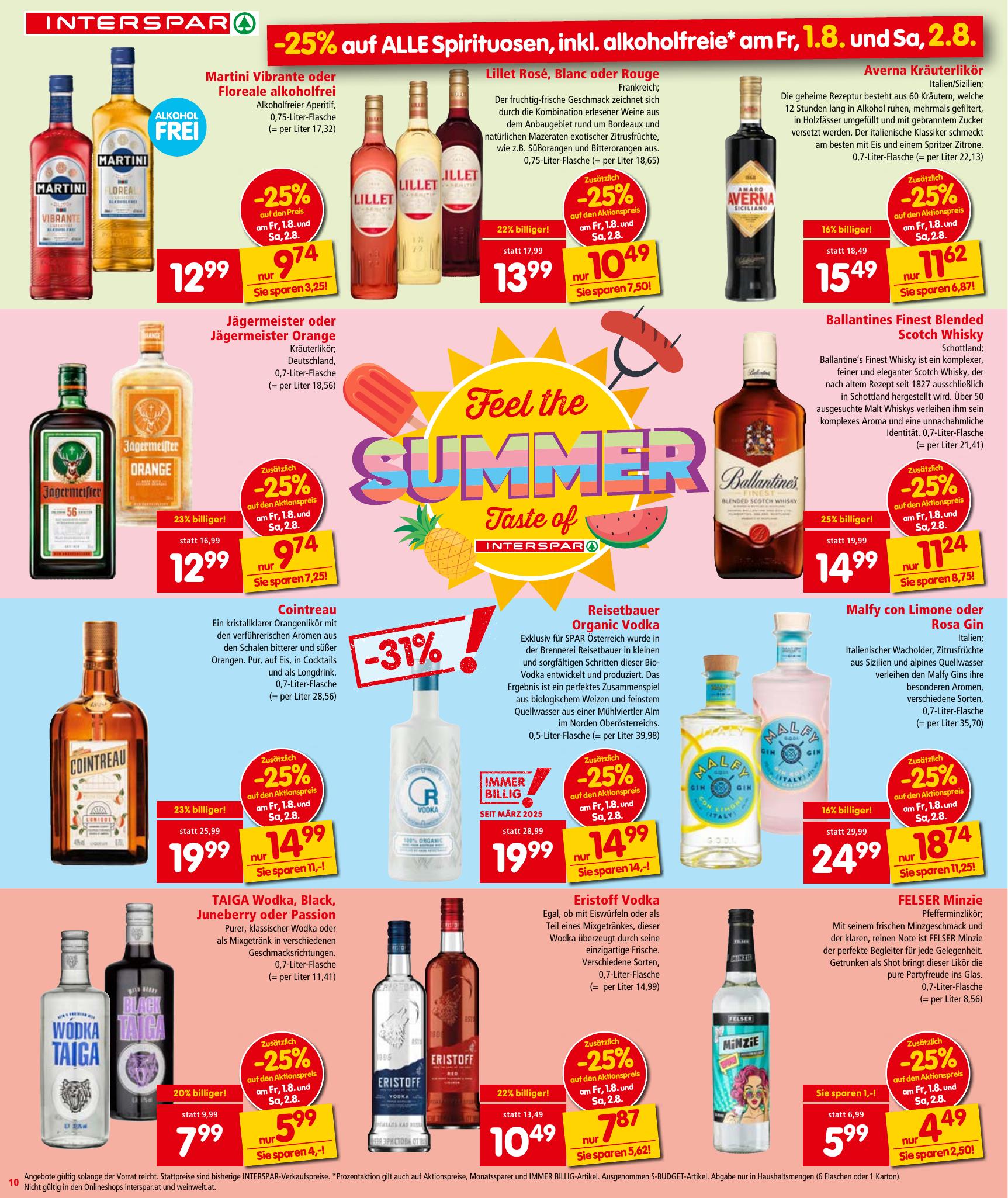 Interspar flyer page