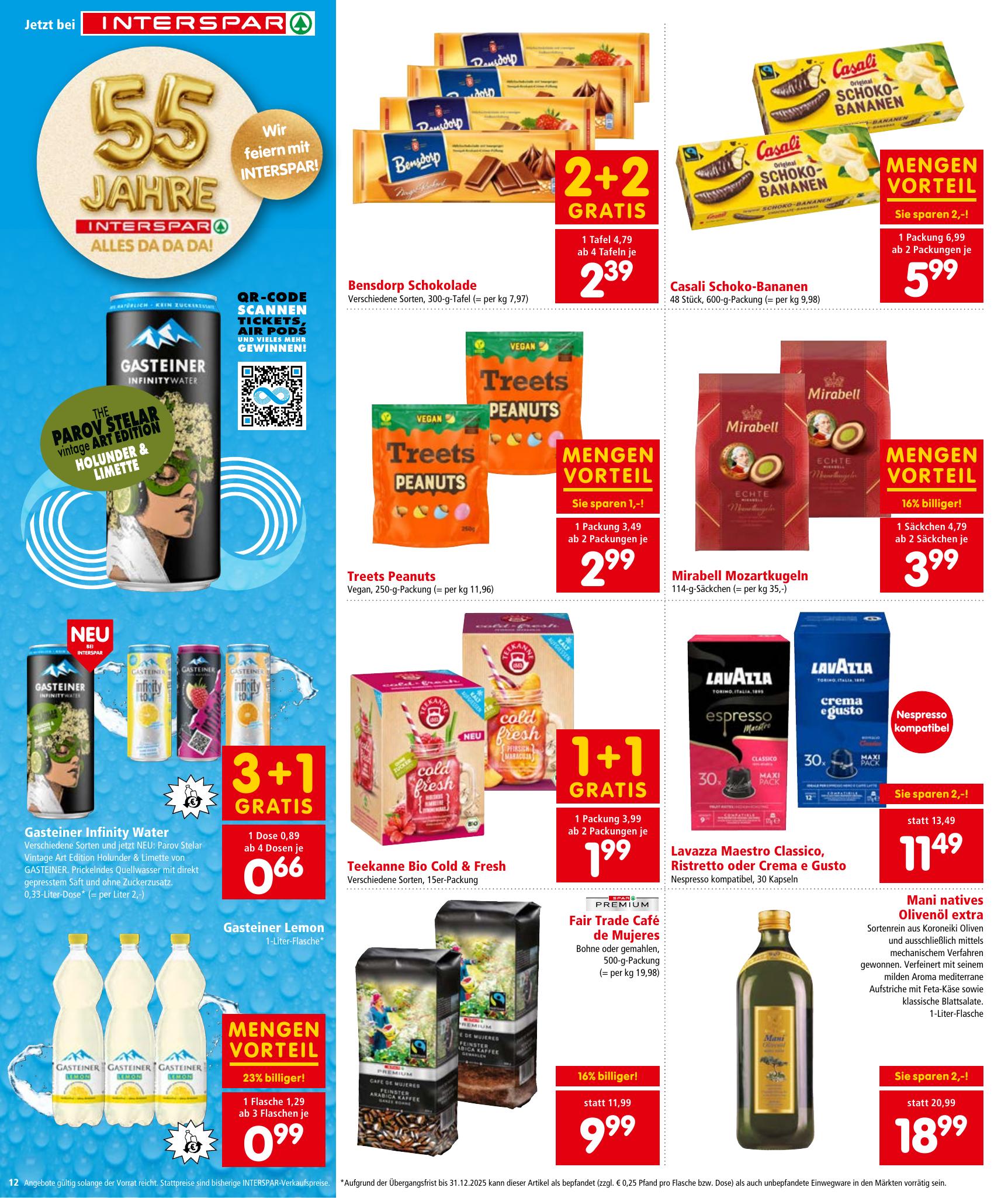 Interspar flyer page